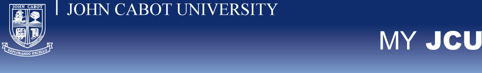 John Cabot University - My JCU